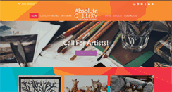 Desktop Screenshot of absolutegallery.net